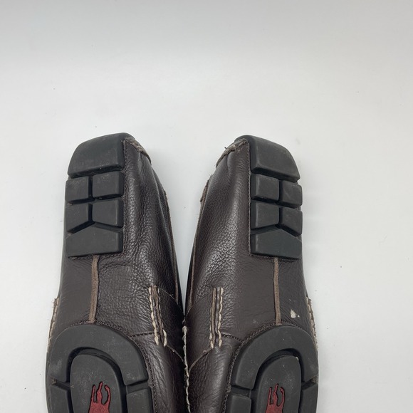 Polo Ralph Lauren Telly Leather Shoes Mens‎ 9.5 D Black Loafers Penny Driving - Picture 11 of 12